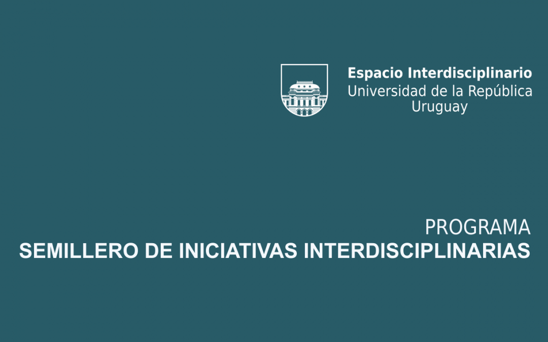 La Red Renta Básica fue apoyada por el Programa Semillero de iniciativas interdisciplinarias